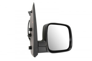 Oglinda dreapta potrivit CITROEN NEMO; FIAT FIORINO; PEUGEOT BIPPER 2007-2016 - electrica incalzita, grunduita, cu senzor temperatura