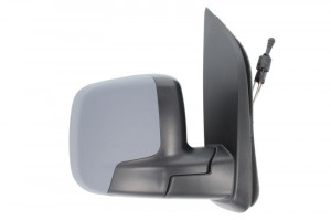 Oglinda dreapta potrivit CITROEN NEMO; FIAT FIORINO; PEUGEOT BIPPER 2007-2016 - mecanica , grunduita - Img 2