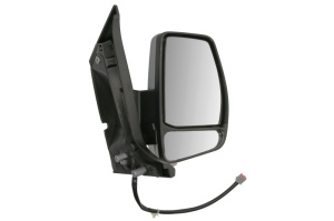 Oglinda dreapta potrivit FORD TRANSIT / TOURNEO CUSTOM dupa 2017 - (electric, convex, cu incalzire, asistent schimbare benzi, cu semnalizator)