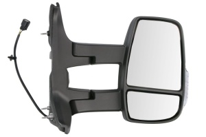 Oglinda dreapta potrivit FORD TRANSIT VI 2013-2018 - (electric, convex, cu incalzire, lung, cu semnalizator)