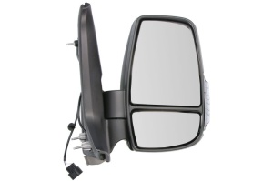 Oglinda dreapta potrivit FORD TRANSIT VI FL dupa 2018 - (manual, convex, scurt, cu semnalizator, wy5w bulb)