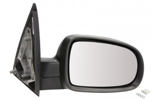Oglinda dreapta potrivit OPEL CORSA 2000-2009 - electrica incalzita, grunduita