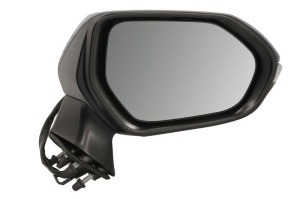 Oglinda dreapta potrivit TOYOTA COROLLA E21, COROLLA SDN E21 2018-2022 - (electric, convex, cu incalzire, asistent pentru schimbarea benzii, subacoperit, pliabil electric, cu semnalizator)