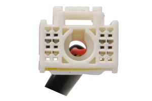 Oglinda exterioara stanga potrivita Hyundai TUCSON NX4E dupa 2020 - convexa, pliabil electric, banda cromata, 8 buc pini - Img 2