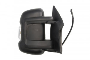 Oglinda laterala Dreapta electric, convexa, incalzita, mic de statura, bec w16w potrivit CITROEN JUMPER I, JUMPER II; FIAT DUCATO; PEUGEOT BOXER 04.06- - Img 2