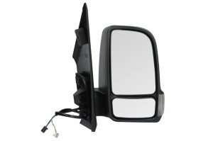 Oglinda laterala Dreapta electric, convexa, incalzita, mic de statura potrivit MERCEDES SPRINTER 3,5-T B907, SPRINTER 3,5-T B907, B910, SPRINTER 3-T B907, SPRINTER 3-T B910 dupa 2018