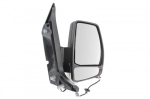 Oglinda laterala Dreapta manual, convexa, crom potrivit FORD TOURNEO CUSTOM V362, TRANSIT CUSTOM V362
