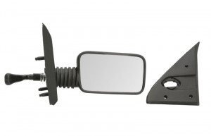 Oglinda laterala Dreapta (mecanic, convexa) potrivit FIAT PANDA, PANDA/HATCHBACK -07.04 - Img 2