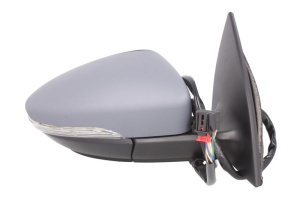 Oglinda laterala Dreapta potrivit VW BEETLE, EOS, PASSAT B6, PASSAT B7, PASSAT B7/KOMBI pana in 2015 - (electric Da, convexa, incalzita, crom, pliabil electric) - Img 2