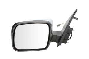 Oglinda laterala Stanga electric Da, convexa, incalzita, crom, captuseala, pliabil electric, cu senzor de temperatura potrivit LAND ROVER FREELANDER 2 -10.14 - Img 1
