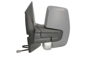Oglinda laterala Stanga electric, incalzita, crom, potrivit FORD TOURNEO CONNECT V408 TOURNEO CUSTOM V362, TRANSIT CONNECT - Img 2