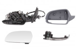 Oglinda laterala Stanga (electric Nu, asferice, incalzita, captuseala) potrivit AUDI A4 ALLROAD B8, A4 B8 -12.15 - Img 1