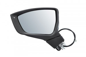 Oglinda laterala stanga electrica, convexa, cu incalzire potrivit SEAT ATECA 04.16-12.19 - Img 1