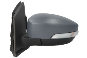 Oglinda laterala stanga potrivit FORD KUGA II 2012-2019 - (electric, asferic, cu incalzire, asistent benzi, grund, rabatare electrica, cu semnalizare) - Img 2