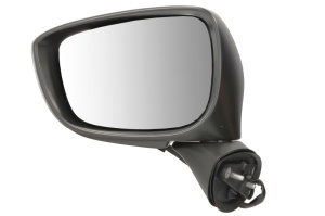 Oglinda laterala Stanga potrivit MAZDA CX-5 KE 2015-2017 - (electric; asferice, cu incalzire; captuseala; pliabil electric, cu indicator)