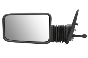 Oglinda laterala Stanga potrivit PEUGEOT 505 1979-1995 - (mecanic; plat)