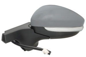Oglinda stanga (electric, convex, cu încălzire, asistent pentru schimbarea benzii, acoperit sub acoperire, pliabil electric, cu indicator) potrivit CITROEN C3 III 12.16-09.20 - Img 2
