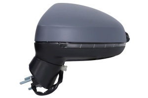 Oglinda stanga potrivit AUDI A1 8X 2015-2018 - (electric, asferic, cu incalzire, grunduit) - Img 2
