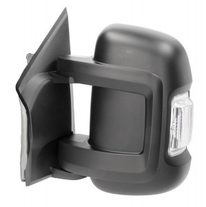 Oglinda stanga potrivit CITROEN JUMPER; FIAT DUCATO; PEUGEOT BOXER 2006-2014 - electrica incalzita, scurt, cu senzor temperatura - Img 2
