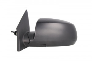 Oglinda stanga potrivit KIA RIO II 2005-2011 - mecanica crom - Img 2