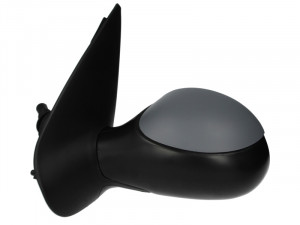 Oglinda stanga potrivit PEUGEOT 206 1998-2009 - mecanic asferic, grunduita - Img 2