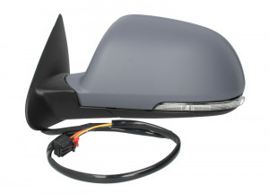 Oglinda stanga potrivit SKODA OCTAVIA 2008-2013 - electrica, asferic, incalzita, grunduita - Img 2