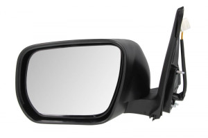 Oglinda stanga potrivit SUZUKI GRAND VITARA II, XL7 2005-2009 - electrica crom, grunduita - Img 2