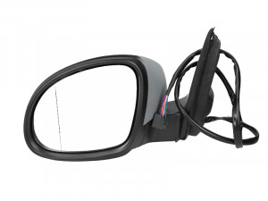 Oglinda stanga potrivit VW TIGUAN 2007-2011 - electrica, asferic, incalzita, grunduita, pliabila electrica, cu lumina