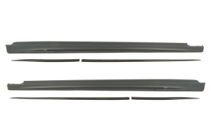 Ornament bandou lateral potrivit MERCEDES A-KLASA W177 2018-2022 (grund, AMG STYLING, cu lamele)
