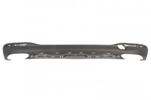 Ornament bara spate AMG STYLING, negru, cu un decupaj teava evacuare: doi potrivit MERCEDES GLE W166 03.15-12.19 - Img 2