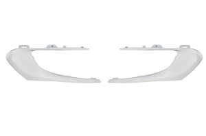 Ornament grila fata Stanga/Dreapta Fata potrivit PEUGEOT 308 II 2013-2017 - (set; plastic; crom; ALLURE)
