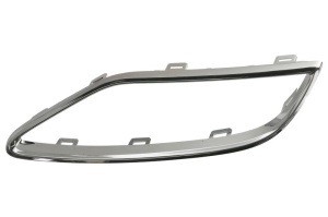Ornament sistem evacuare stanga potrivit Audi Q5 FY 2017-2020 - crom