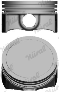 Piston 79,5 (+0.50) potrivit OPEL ASTRA H, ASTRA H GTC, ASTRA J, ASTRA J GTC, INSIGNIA A, MERIVA A; SAAB 9-5 1.6 09.05- - Img 2