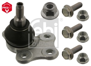 Pivot axa Dreapta/Stanga (inferior fata) (diametru con 21mm, cu piulita) potrivit DACIA DUSTER, DUSTER/SUV; RENAULT DUSTER 1.2-2.0 04.10- - Img 2