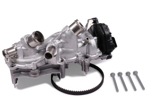 Pompa apa cu garnitura potrivit AUDI A1, A1 ALLSTREET, A1 CITY CARVER, A3, Q2, Q3; CUPRA FORMENTOR, LEON, LEON SPORTSTOURER; SEAT ARONA, ATECA, IBIZA V, LEON, LEON SPORTSTOURER 1.0-1.5H 01.17- - Img 1