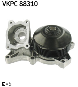 Pompa apa cu garnitura potrivit BMW 1 (E81), 1 (E82), 1 (E87), 1 (E88), 3 (E90), 3 (E91), 3 (E92), 3 (E93), 5 (E60), 5 (E61), X1 (E84), X3 (E83) 2.0D 06.04-06.15 - Img 3