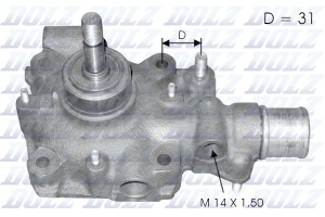 Pompa apa potrivit IVECO DAILY II 8140.07-8140.97 01.89-05.07 - Img 3