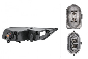Proiector ceata Stanga (H8/P21W, cu lumini curbe; Mod. R-Line) potrivit VW PASSAT ALLTRACK B7, PASSAT B7, PASSAT B7/KOMBI 08.10-12.14 - Img 2