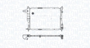 Radiator motor (Automat/Manual) potrivit CHEVROLET MATIZ, SPARK 0.8-1.2LPG - Img 2