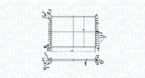 Radiator motor (Manual) potrivit OPEL VECTRA B 1.7D - Img 1