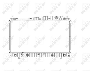 Radiator motor potrivit CHEVROLET EPICA, EVANDA; DAEWOO EVANDA 2.0 - Img 3