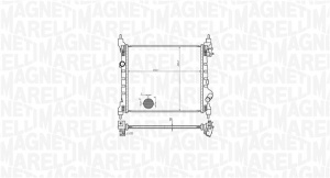 Radiator motor potrivit CHEVROLET SPARK 1.0/1.0LPG - Img 2