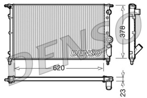 Radiator racire motor (manual) potrivit TOYOTA HIACE IV, HIACE V 2.5D 08.01- - Img 3