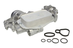 Radiator ulei (cu carcasa filtru ulei) potrivit OPEL ASTRA H, ASTRA H GTC, ASTRA J, ASTRA J GTC, CORSA D, CORSA E, INSIGNIA A, MERIVA A, ZAFIRA B, ZAFIRA B/MINIVAN, ZAFIRA C 1.6/1.6CNG 09.05- - Img 1