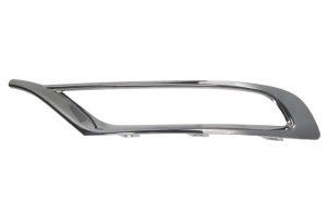 Rama proiector Stanga Fata potrivit CHRYSLER 300 C II dupa 2014 - (plastic; negru)