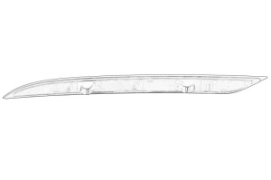 Reflector Spate Dreapta potrivit OPEL ASTRA K 2015-2022 - Img 2