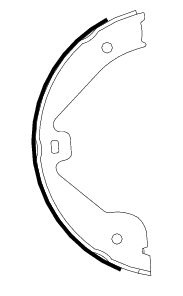 Sabot frana potrivit MERCEDES GL (X164), M (W164), R (W251, V251); AUDI Q7; LAND ROVER RANGE ROVER III; PORSCHE CAYENNE; VW TOUAREG 3.0-6.2 03.02-08.15 - Img 3