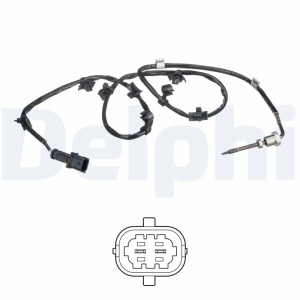 Senzor temperatura evacuare (dupa DPF) potrivit OPEL INSIGNIA A, INSIGNIA A COUNTRY; SAAB 9-5 2.0D 07.08-03.17 - Img 2