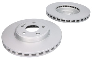 Set discuri frana (2 buc.) Fata Dreapta/Stanga potrivit MERCEDES A (W176) B SPORTS TOURER (W246, W242) CLA (C117) CLA SHOOTING BRAKE (X117) GLA (X156); INFINITI Q30 1.5D-2.2D 11.11- - Img 1