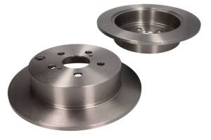 Set discuri frana (2 buc.) Spate compatibil Dreapta/Stanga potrivit PONTIAC VIBE; TOYOTA CELICA, PRIUS 1.5H/1.8 08.99-12.09